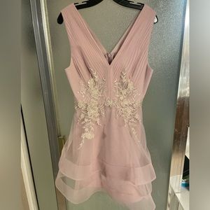 BCBG Pink Formal Dress